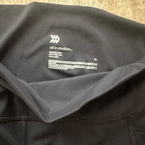 All in Motion black Full-Length Leggings